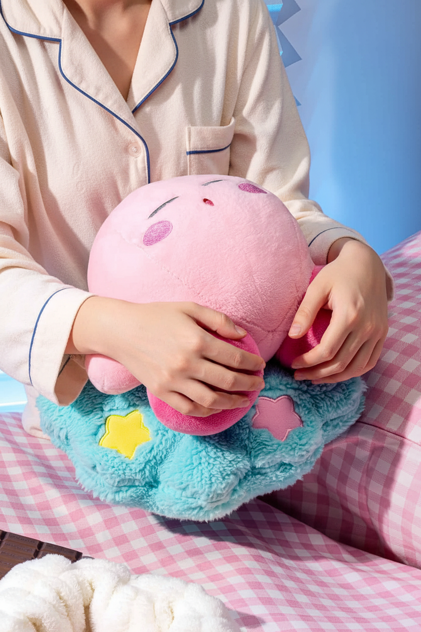 Kirby on the Cloud Plush 10.5in (Sleep)