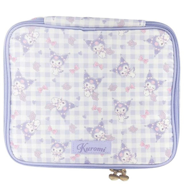 Kuromi Cosmetic Organizer Sanrio Travel Storage Pouch