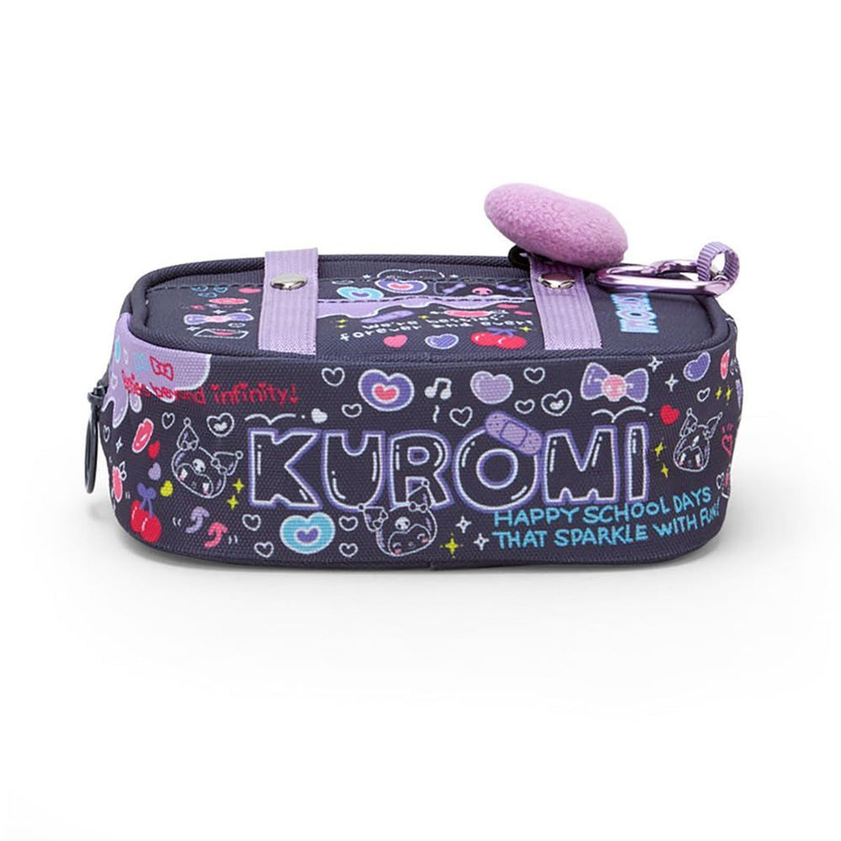 Kuromi Mini Handbag Sanrio Academy Series Skuba Style