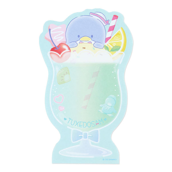 TuxedoSam Memo Pad Soda Float Sanrio Stationery (1 pack)