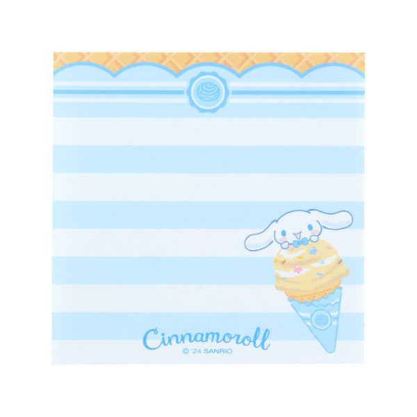 Cinnamoroll Memo Pad Sanrio Ice Cream Party Series