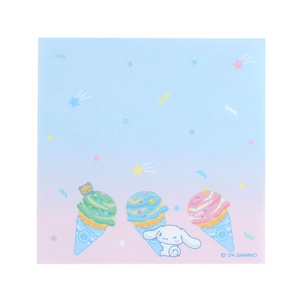 Cinnamoroll Memo Pad Sanrio Ice Cream Party Series