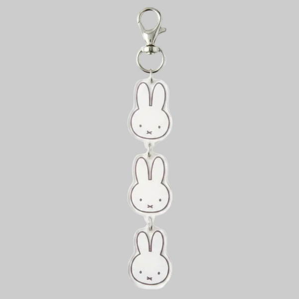 Miffy Keyring Dangly Acrylic Bag Charms