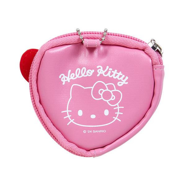 Hello Kitty Mini Pouch with Badge Sanrio Colorful Heart Series