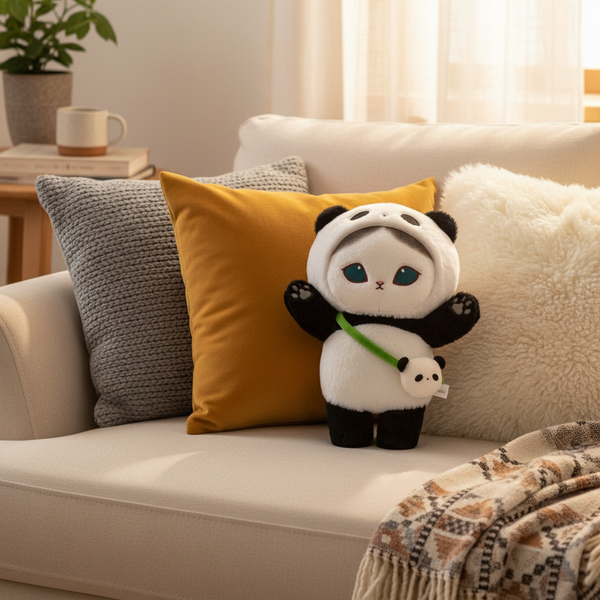 Mofusand Plush 11in Panda Costume