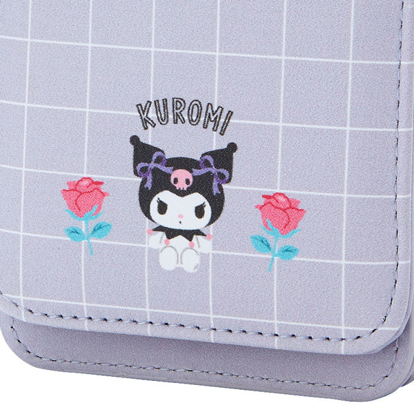 Kuromi Cosmetic Case with Mirror Sanrio Travel Accessories