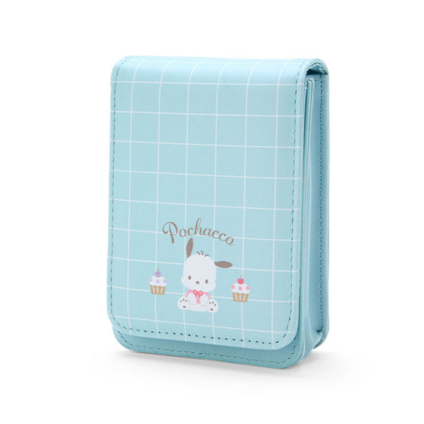 Pochacco Cosmetic Case with Mirror Sanrio Travel Accessories