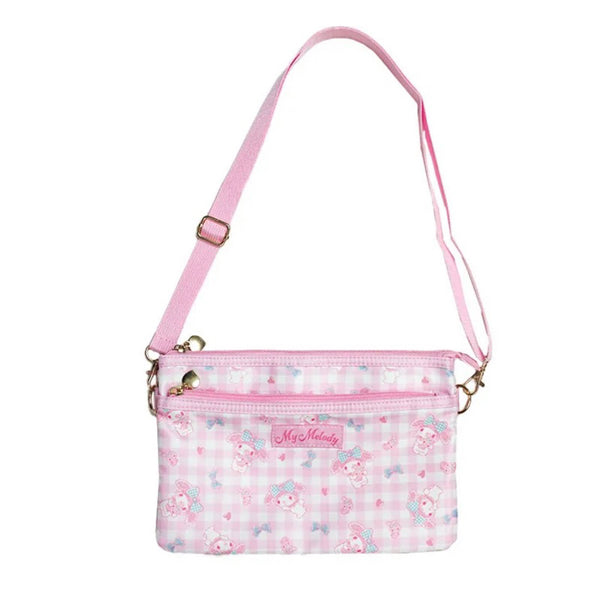 My Melody Crossbody Bag Gingham Sanrio Shoulder Bag