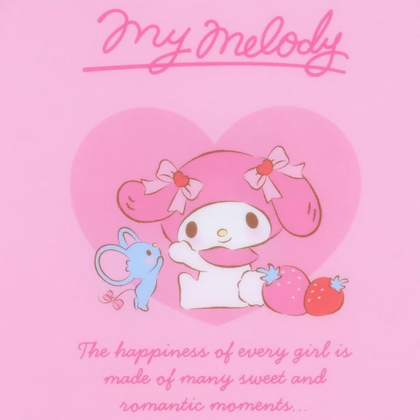 My Melody File Folder with Zipper 6-Pockets Sanrio Japan