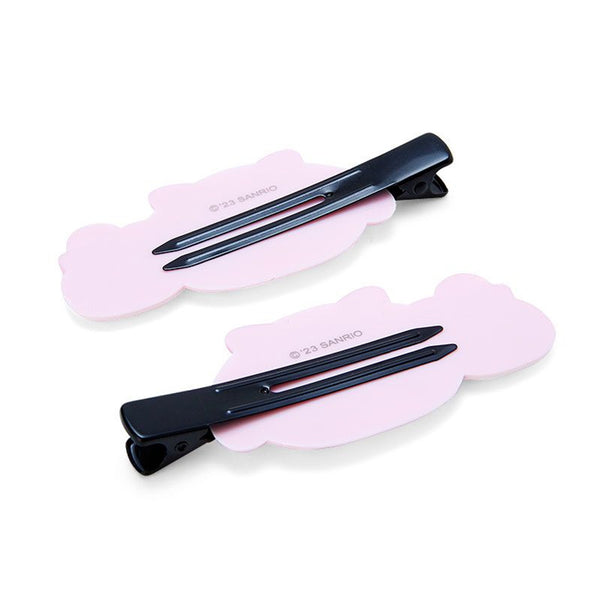 My Melody Hair Clip Duo Sanrio Japanese Bow Hair Barrette (set of 2)