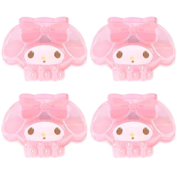 My Melody Mini Hair Clips Iridescent (Set of 4)