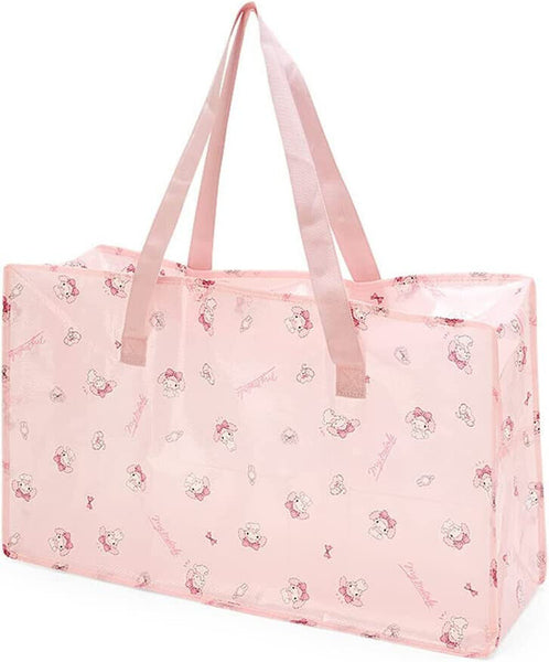 My Melody Storage Bag Foldable with Zipper Sanrio Japan (L)