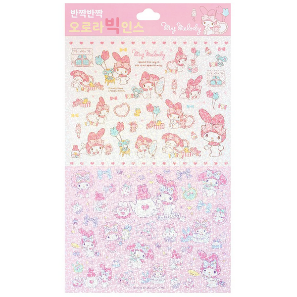 My Melody Aurora Stickers Holographic Sanrio Stationery