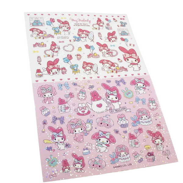 My Melody Aurora Stickers Holographic Sanrio Stationery