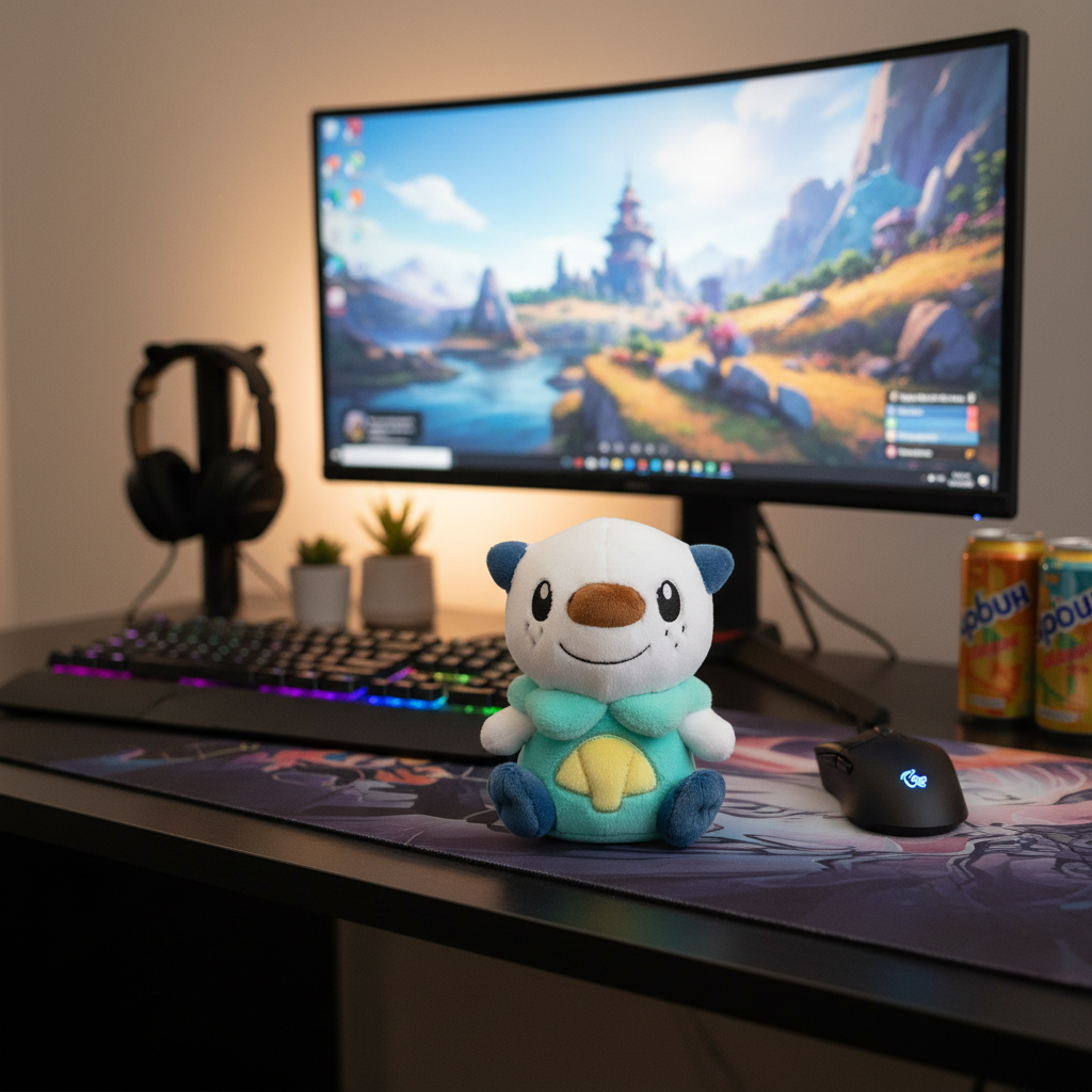 Pokemon Oshawott Plush 8in