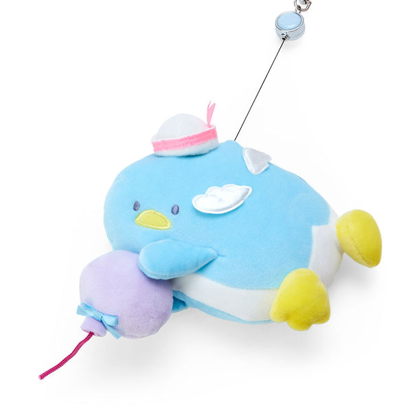 TuxedoSam Plush Pass Case Retractable Clip Sanrio Balloon Dream