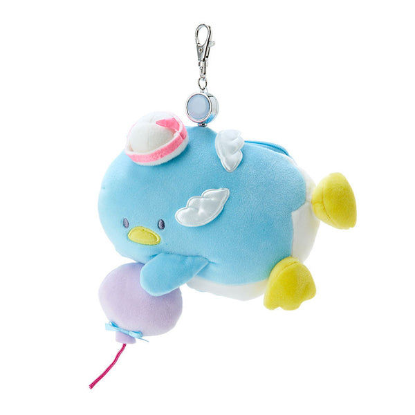 TuxedoSam Plush Pass Case Retractable Clip Sanrio Balloon Dream