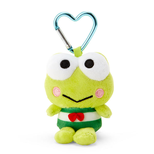 Keroppi Plush Backpack Clip Heart Carabiner Sanrio Japan