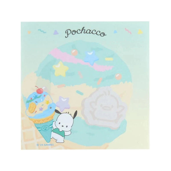 Pochacco Memo Pad Sanrio Ice Cream Party Series