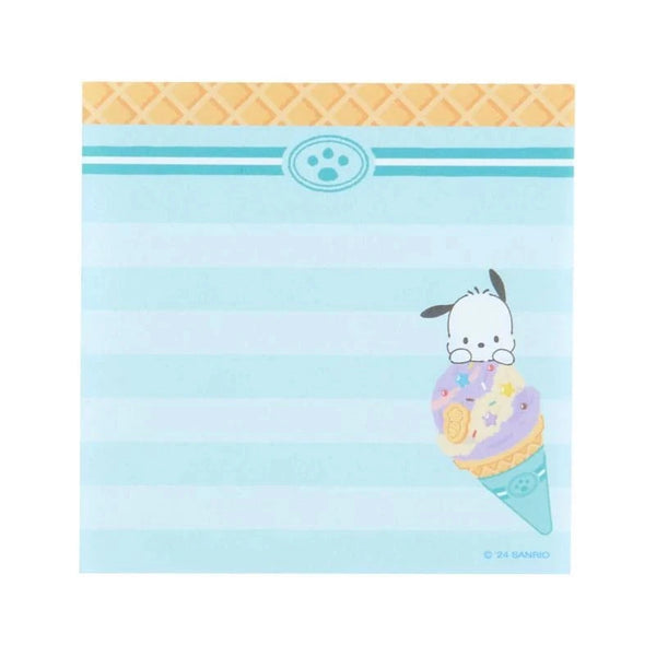 Pochacco Memo Pad Sanrio Ice Cream Party Series