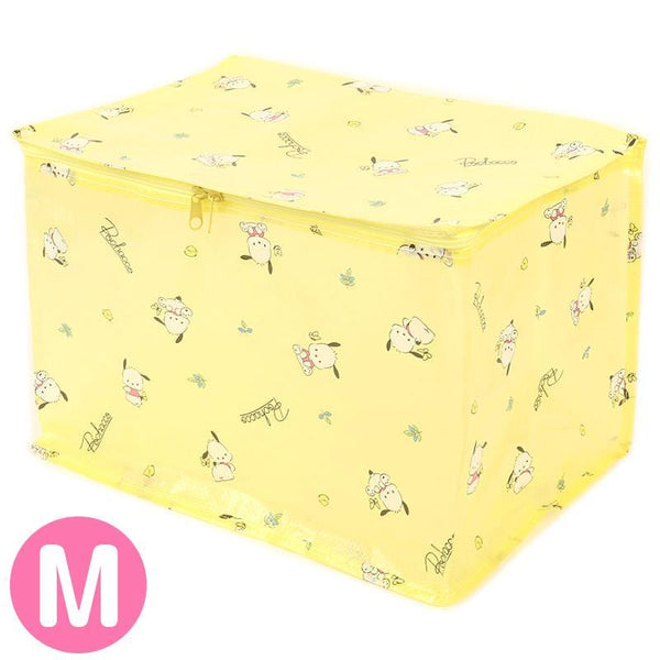 Pochacco Storage Bag Foldable with Zipper Sanrio Japan (M)