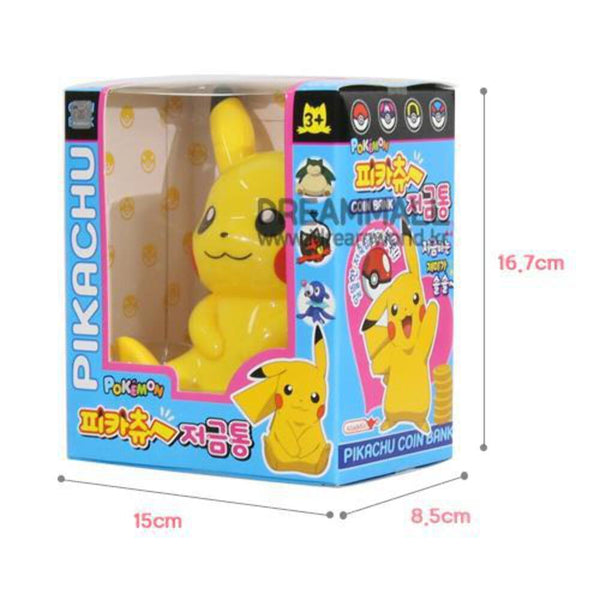 Pokemon Pikachu Piggy Bank Coin Storage Nintendo Toy