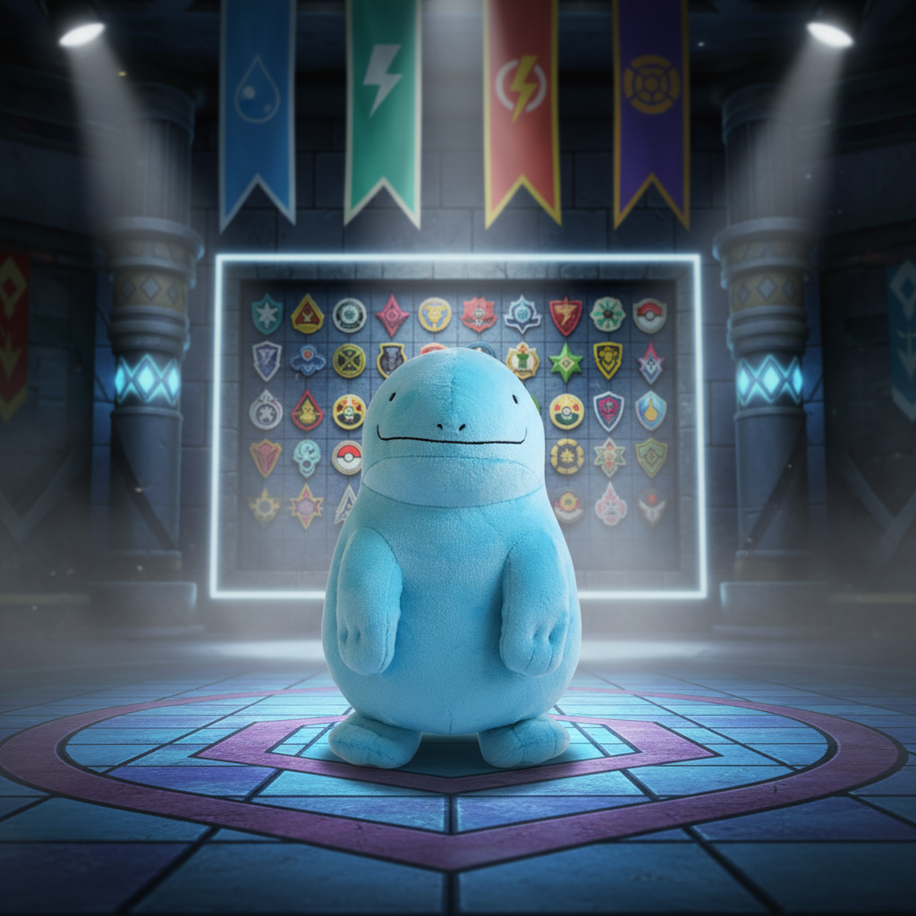 Pokemon Quagsire Plush 10.5in
