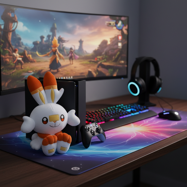 Pokemon Scorbunny Plush 12in