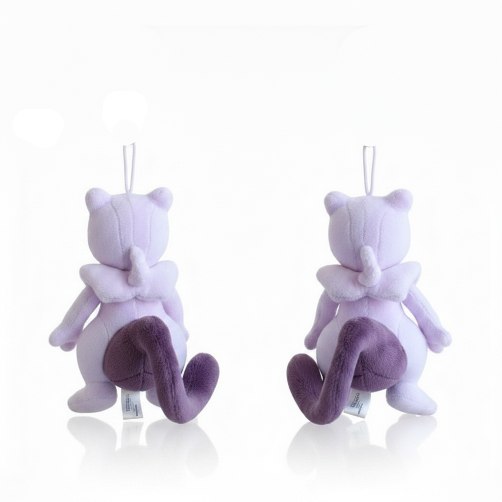 Pokemon Mew Two Plush Backpack Clip Keychain Nintendo Toys
