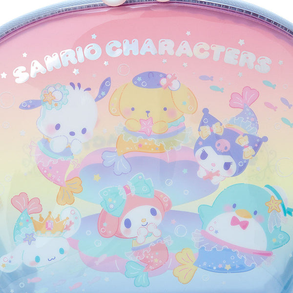 Sanrio Characters Pouch Multipurpose Pearl Zippers Mermaids Series