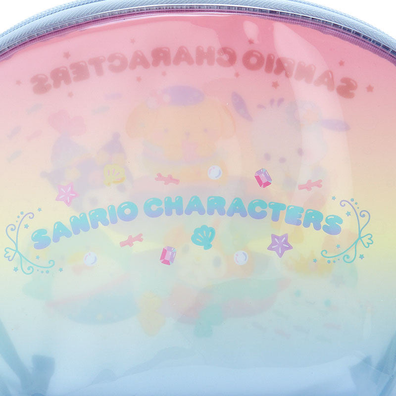 Sanrio Characters Pouch Multipurpose Pearl Zippers Mermaids Series