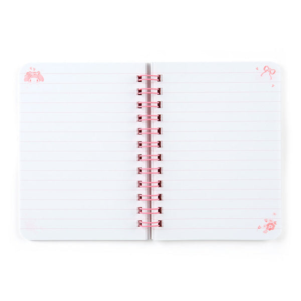 My Melody Mini Notebook Ruled B7 Sanrio Flowers Series