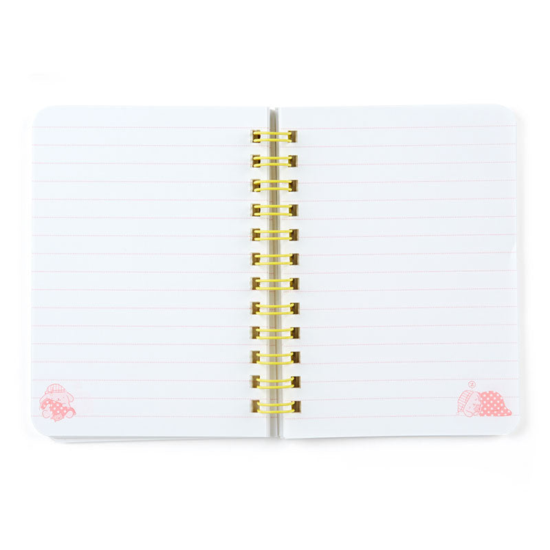 Pompompurin Mini Notebook Ruled B7 Sanrio Japan