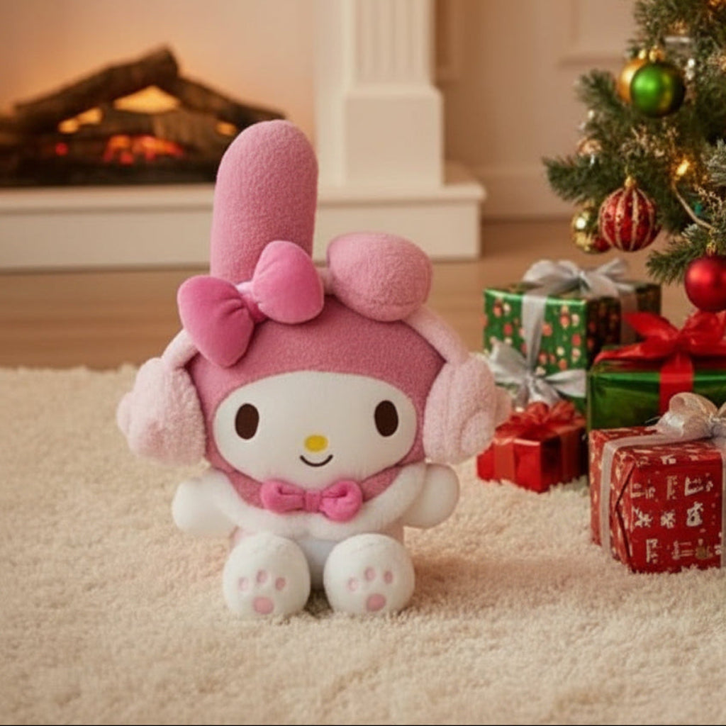 My Melody Plush Earmuffs 12in Sanrio Doll