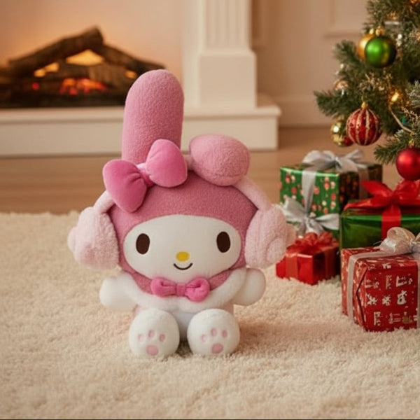 My Melody Plush Earmuffs 12in Sanrio Doll