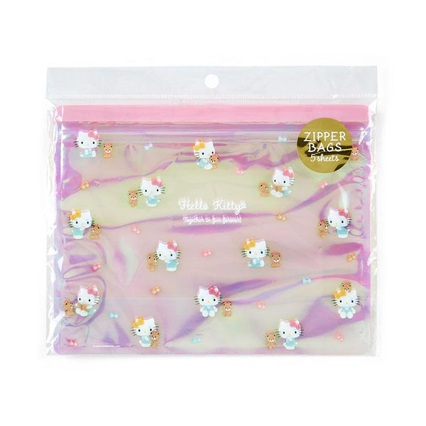 Hello Kitty Travel Ziplock Bags Sanrio Organizer (pack of 5)