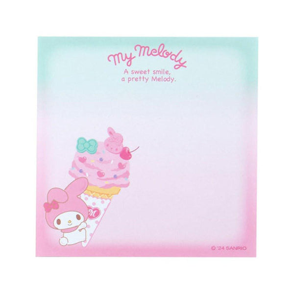 My Melody Memo Pad Sanrio Ice Cream Party Series