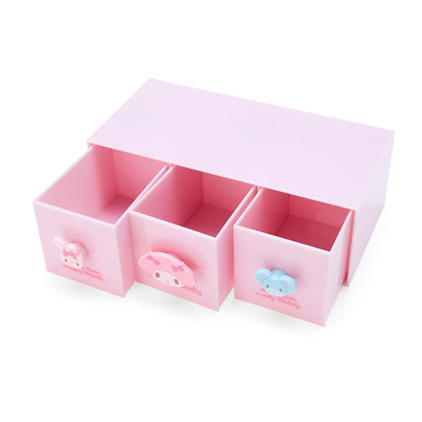 My Melody Mini Organizer Sanrio 3-Tier Besties Stacking Container
