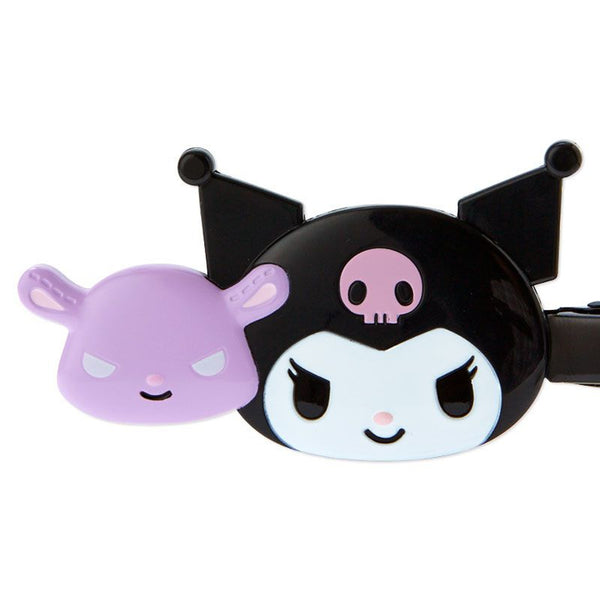 Kuromi Hair Clip Duo Sanrio Japanese Bow Hair Barrette (set of 2)