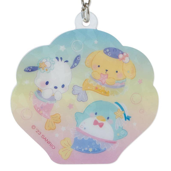 Sanrio Characters Keychain Acrylic Bag Charm Mermaid Series