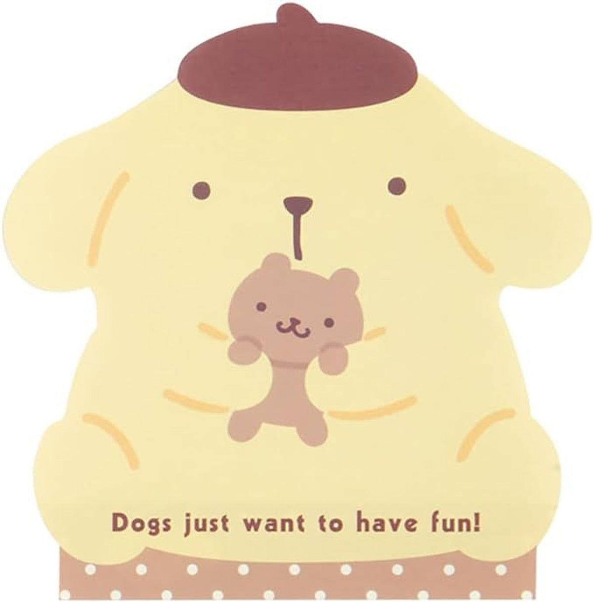 Pompompurin Memo Pads Sanrio Mini Notepads 84 sheets