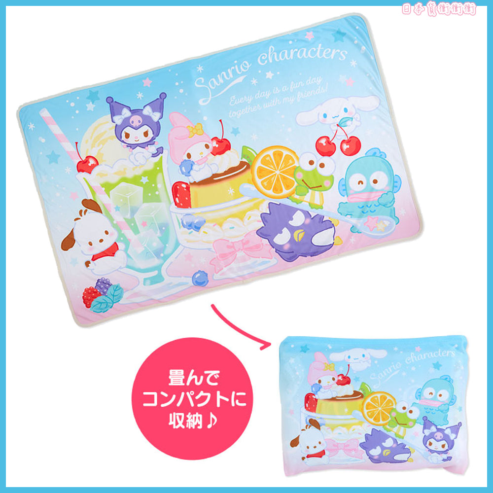 Sanrio Characters Blanket Cool Lap Throw Soda Float Series