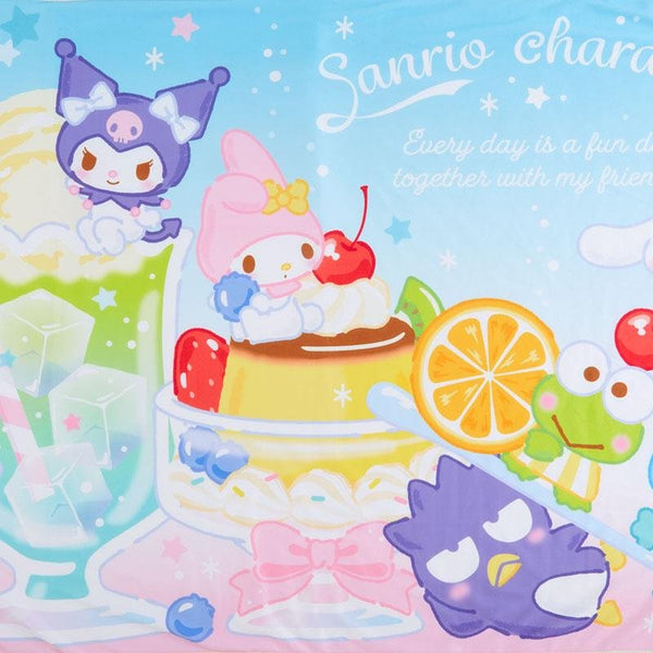 Sanrio Characters Blanket Cool Lap Throw Soda Float Series