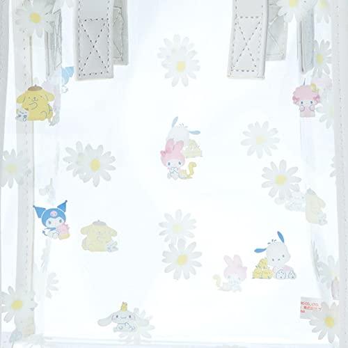 Sanrio Characters Mini Tote Clear Convertible Daisy Series