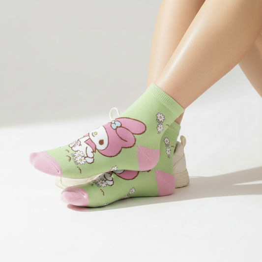 Sanrio Socks Women Low Cut Ankle Sneaker Socks (1 each order)