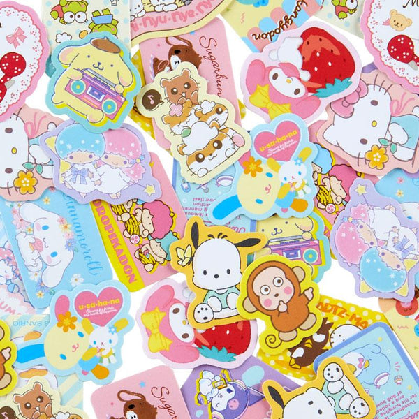 Sanrio Characters Mini Sticker Pack 40-Piece Classic Series