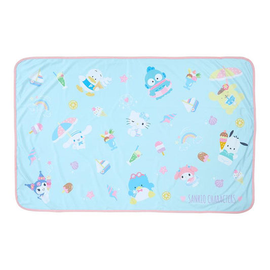 Sanrio Characters Throw Blanket Cool Touch Tropica Series