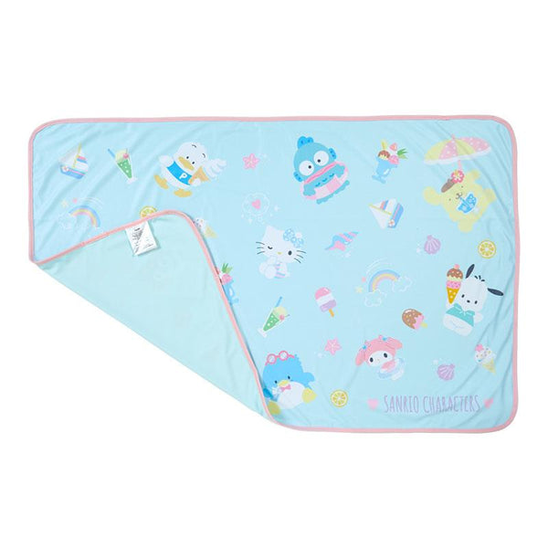 Sanrio Characters Throw Blanket Cool Touch Tropica Series