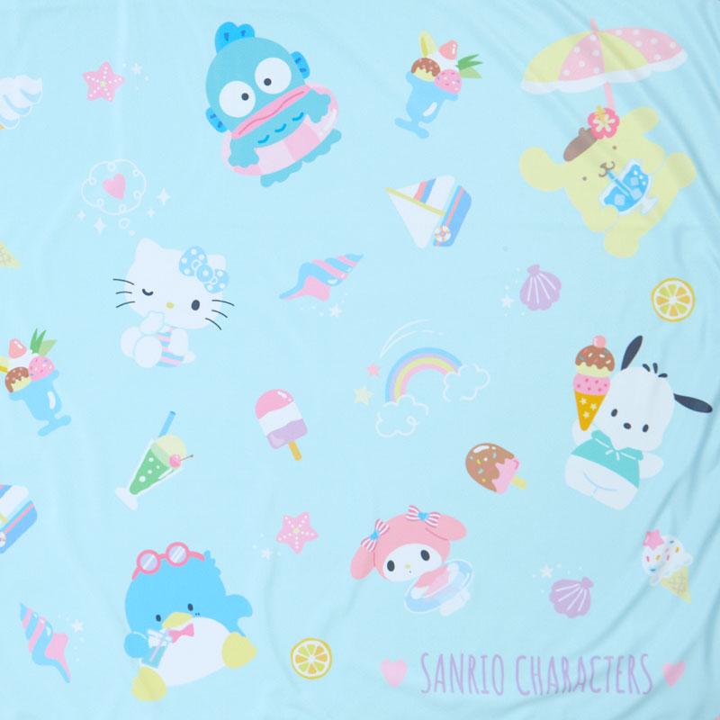 Sanrio Characters Throw Blanket Cool Touch Tropica Series