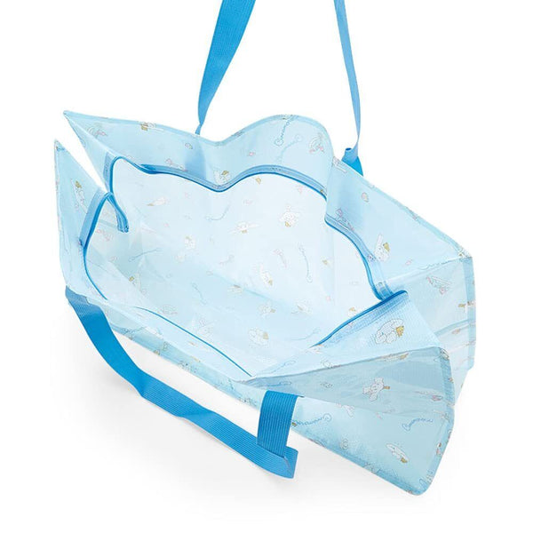 Cinnamoroll Storage Bag Foldable with Zipper Sanrio Japan (L)